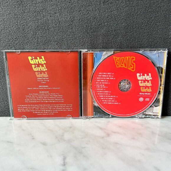 Elvis Presley 4 CDs Girls! Girls! Girls!-Fun in Acapulco-Roustabout-Girl Happy - Picture 4 of 7